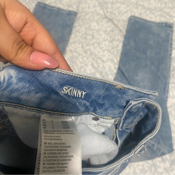 American eagle skinny jeans size 4 - Picture 3 of 4